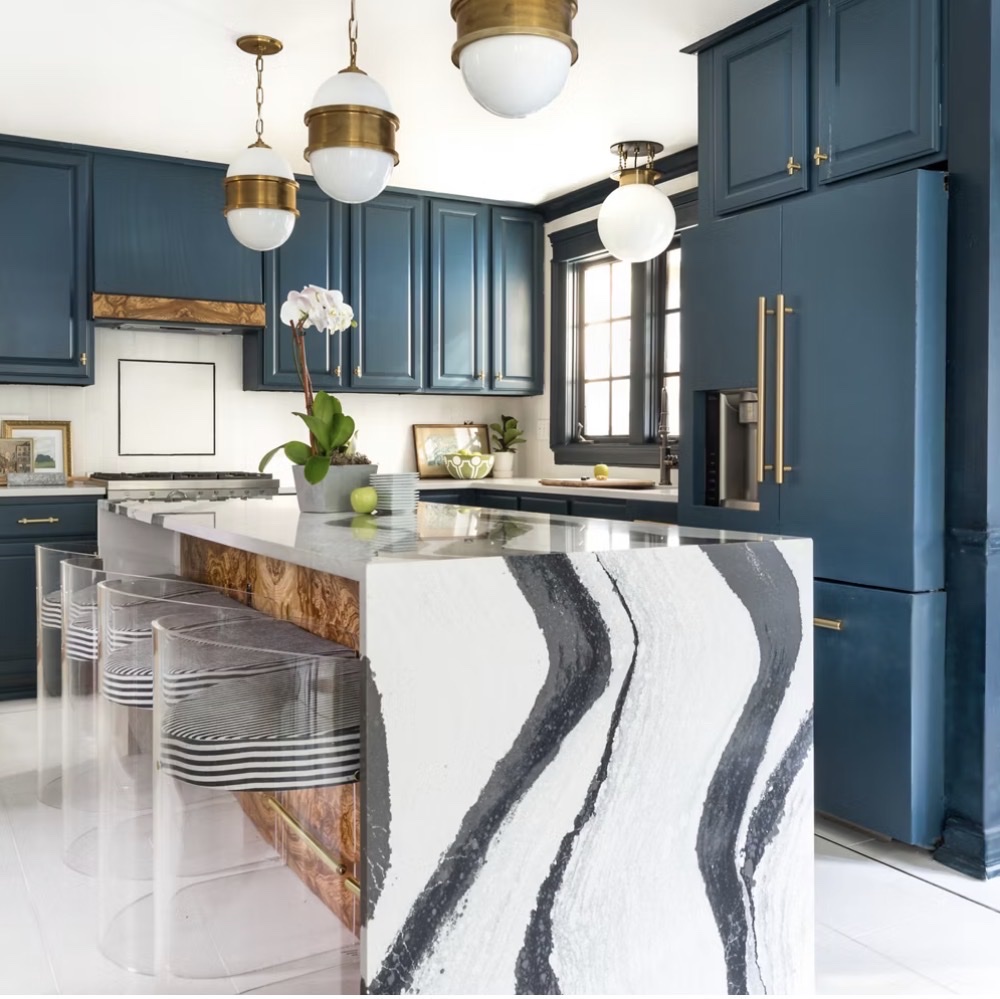 Cambria Britannica quartz kitchen